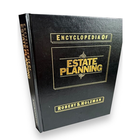 Encyclopedia of Estate Planning Robert Holzman 1989 - Picture 10 of 16
